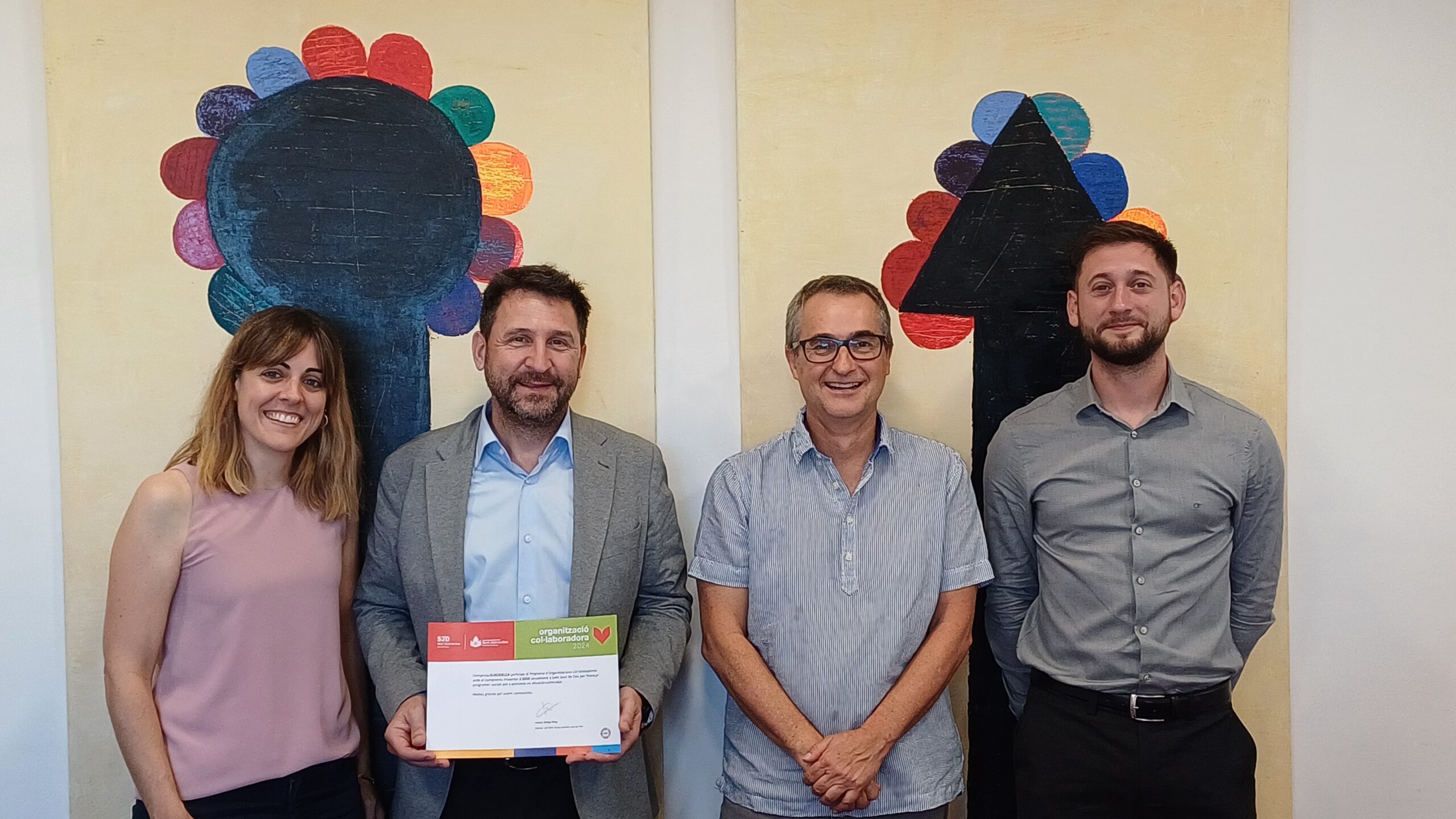 Firma acuerdo colaboración con Obra Social de Sant Joan de Déu